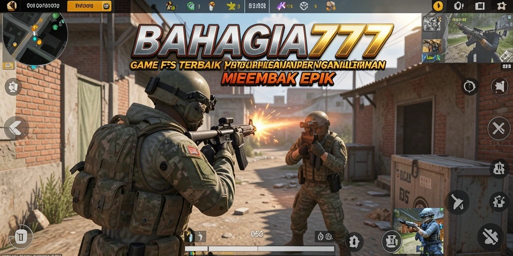 Tampilan gameplay BAHAGIA777 yang intens dan mendebarkan.