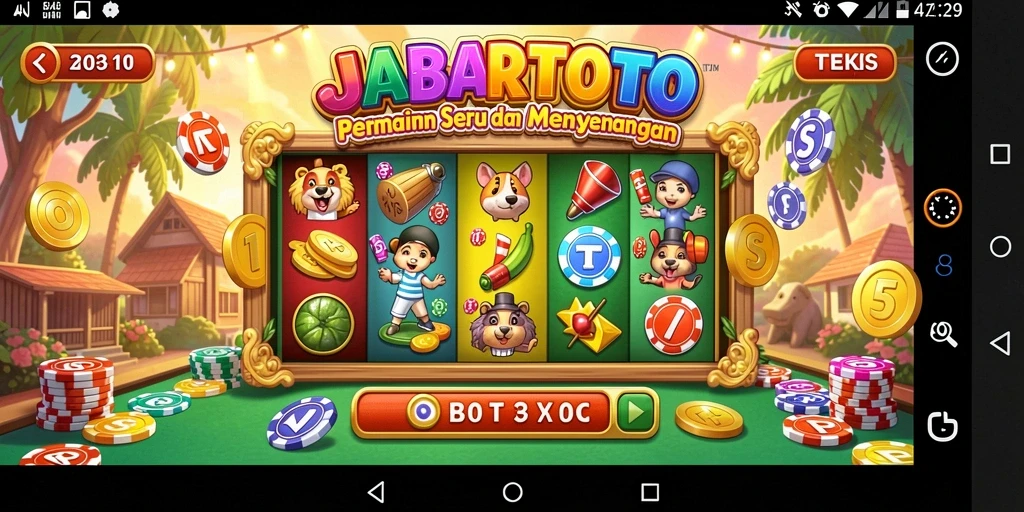 Tampilan menarik saat bermain Bingo di JABARTOTO.