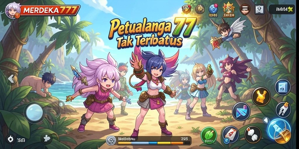 Tangkapan layar dari gameplay MERDEKA777 yang mendebarkan.