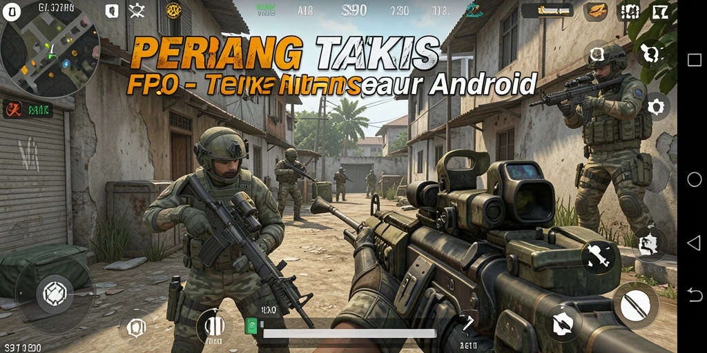 Screenshot gameplay <strong>S80</strong> menampilkan aksi tembak-menembak yang intens dan grafis memukau.
