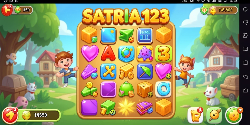 Gameplay SATRIA123 yang seru dan penuh warna.
