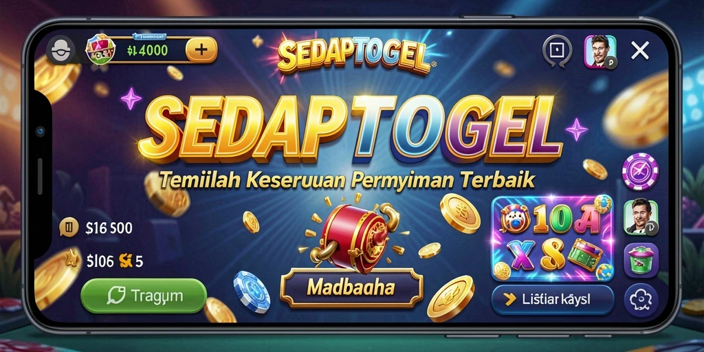 Tampilan menarik dari gameplay Slot SEDAPTOGEL yang menghibur.