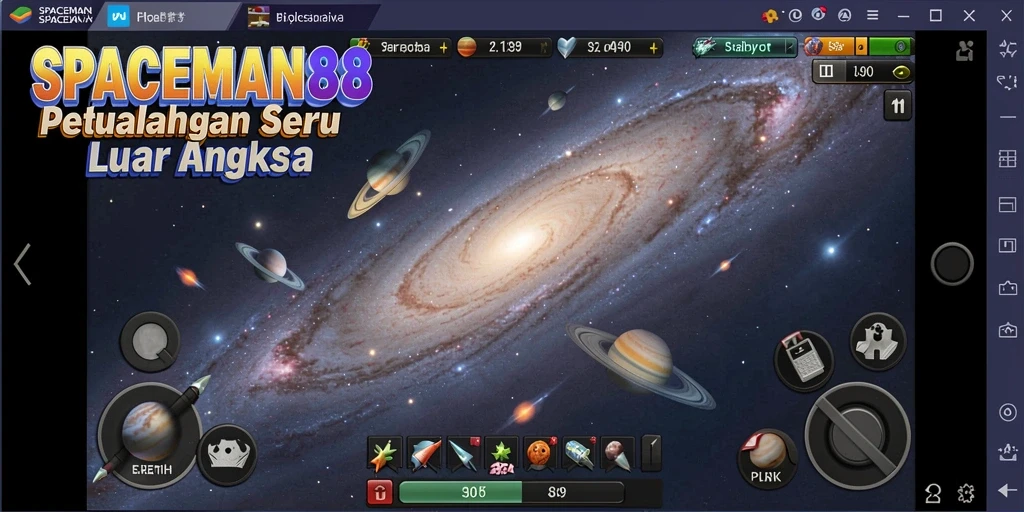 Tampilan menarik dari gameplay SPACEMAN88 yang seru dan penuh warna.