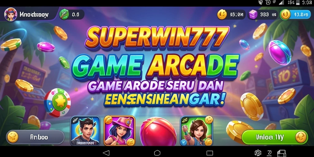 Tampilan gameplay seru dalam SUPERWIN777 dengan berbagai tantangan menarik.